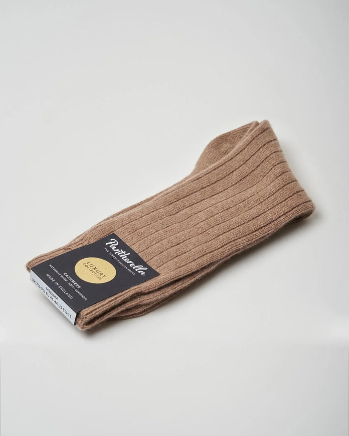 Pantherella - Sock | Waddington | Cashmere | Camel - Socks & Footlets