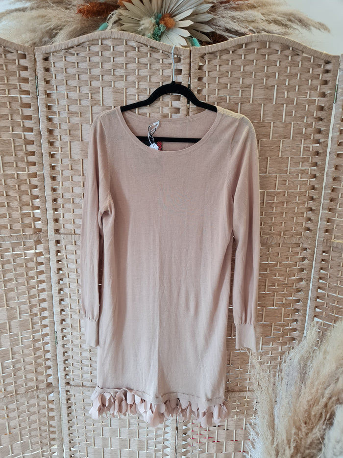 Sonia Fashion Camel jumper dress 12