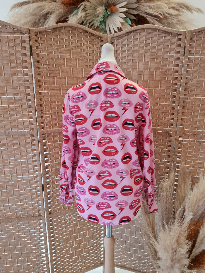 Soul Sisters Lips Blouse XS