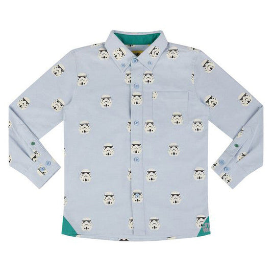 Stormtrooper Button Down Kid's Oxford Shirt