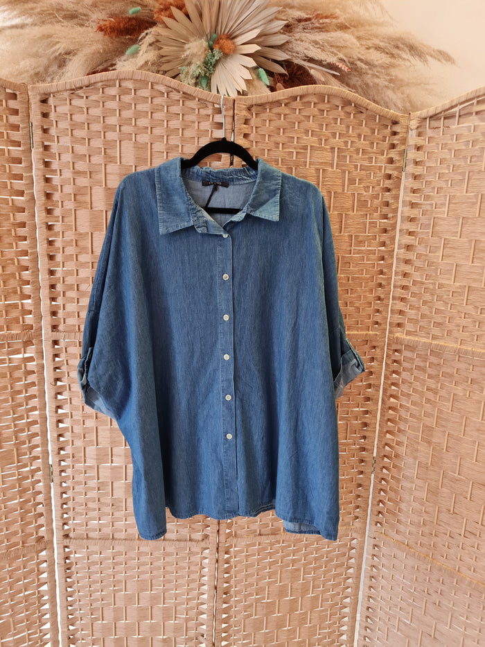 Style Hax Denim shirt One Size