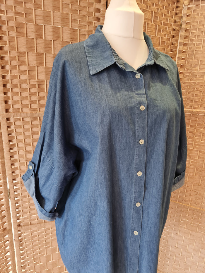 Style Hax Denim shirt One Size