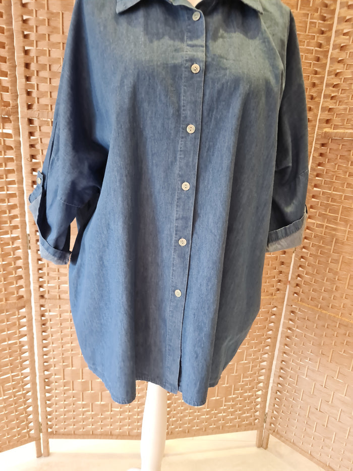 Style Hax Denim shirt One Size