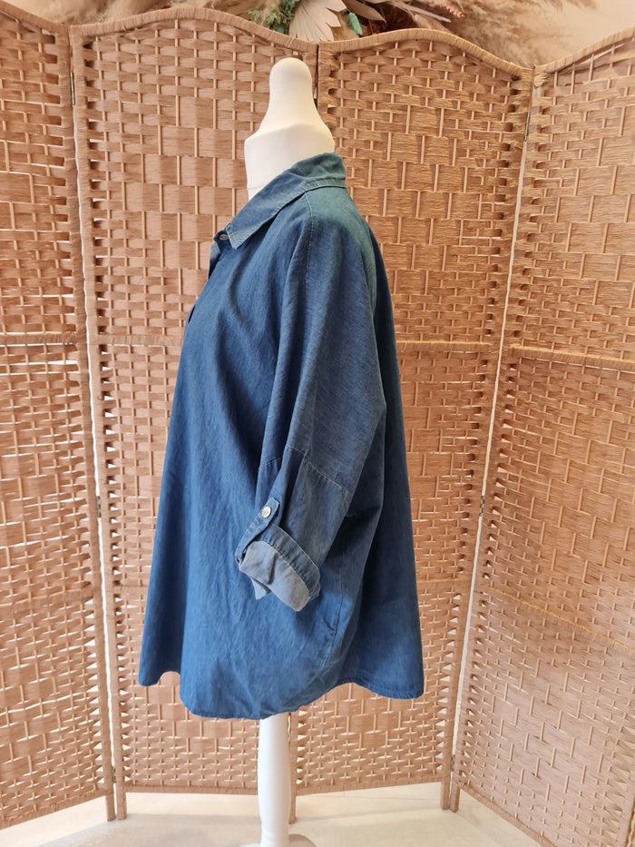 Style Hax Denim shirt One Size