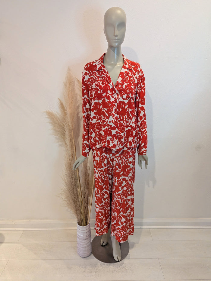 Suncoo Orange floral 2 piece L