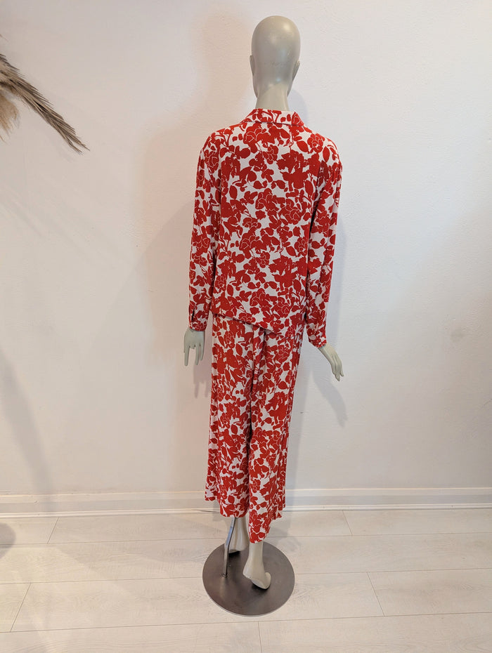 Suncoo Orange floral 2 piece L