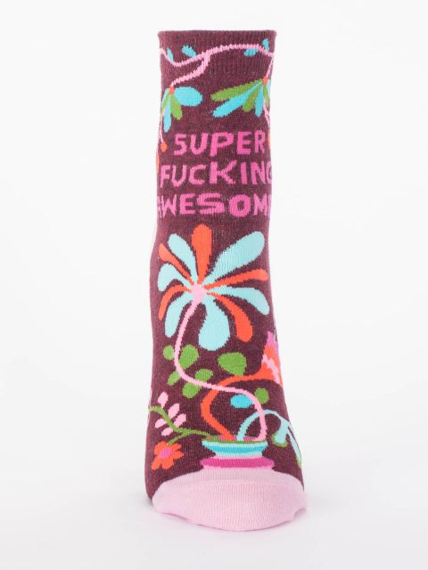 Super Fucking Awesome W-Ankle Socks BLUEQ
