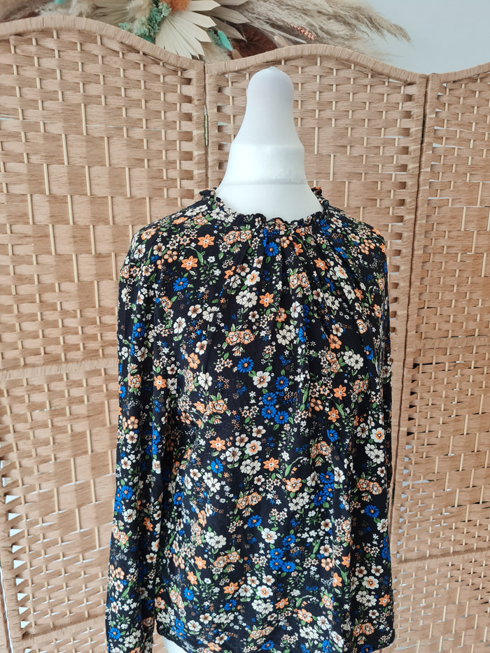 Superdry Black Floral Top 10