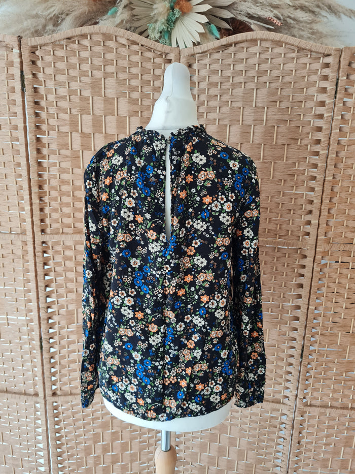 Superdry Black Floral Top 10