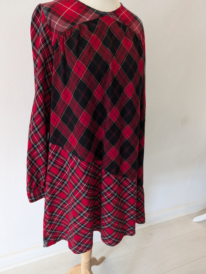 Superdry Red Tartan Dress 10