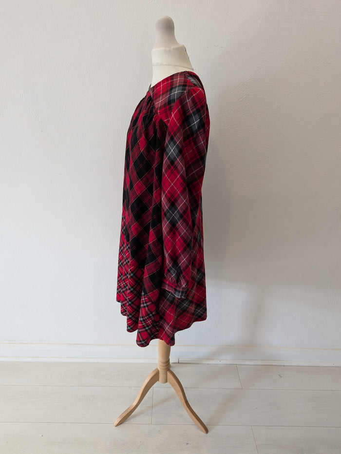 Superdry Red Tartan Dress 10