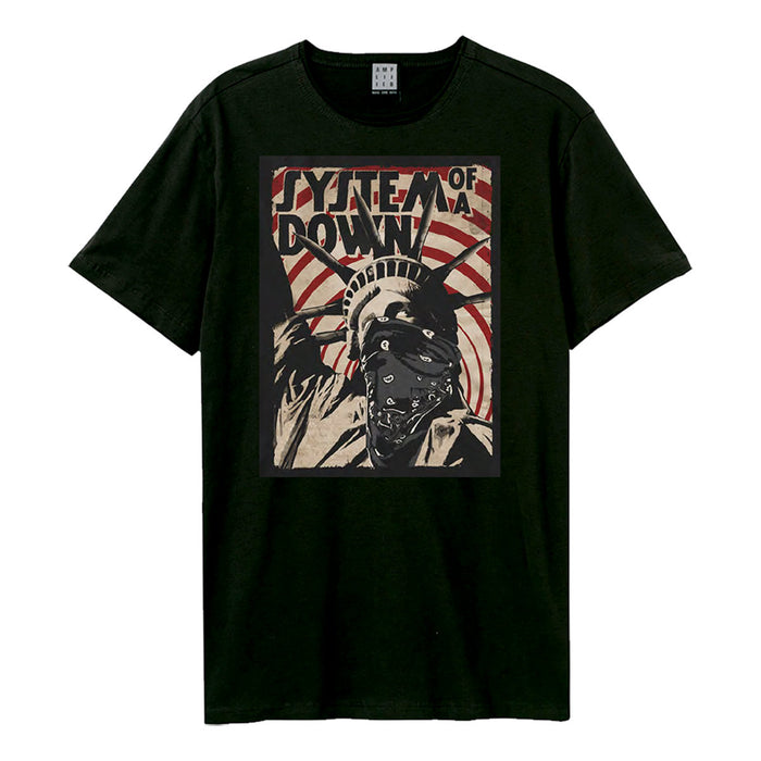 System of a Down Men's T-shirt - Statue Of Liberty Amplified