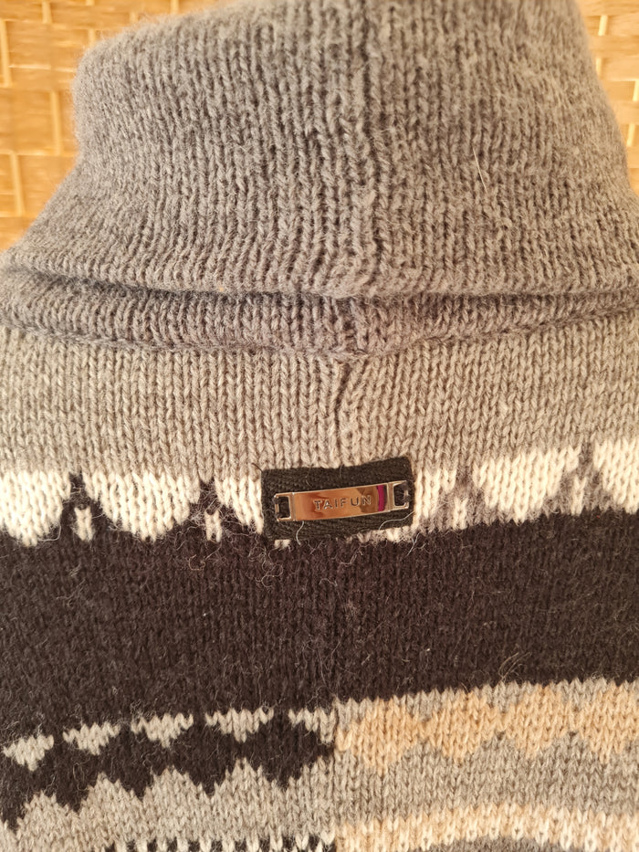 Taifun Grey multi Jumper M/L