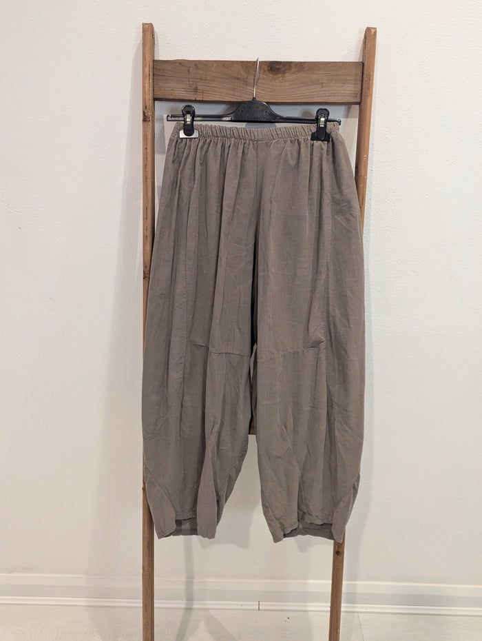 Taupe cord Cocoon Pants