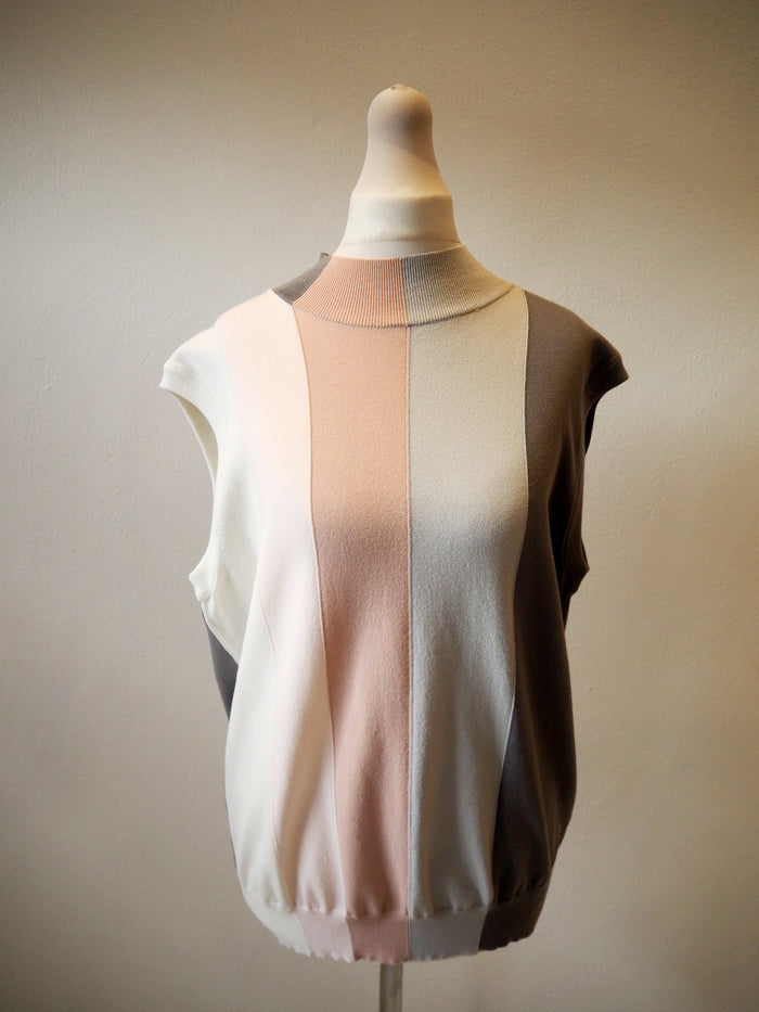 Ted Baker Knitted Striped Jumper 14 NEW £89