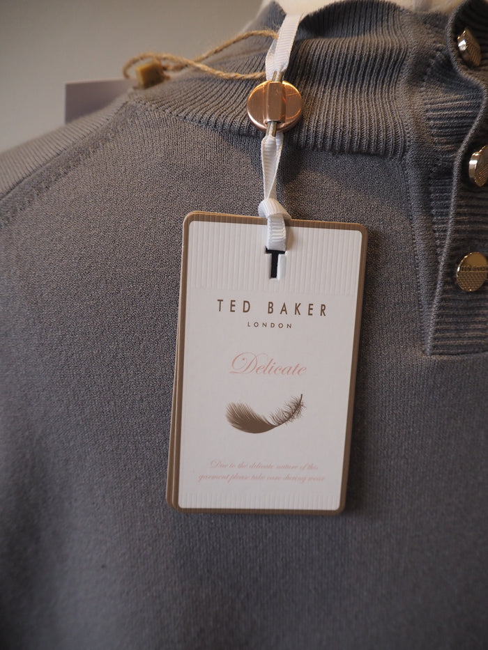 Ted Baker Knitted Striped Jumper 14 NEW £89