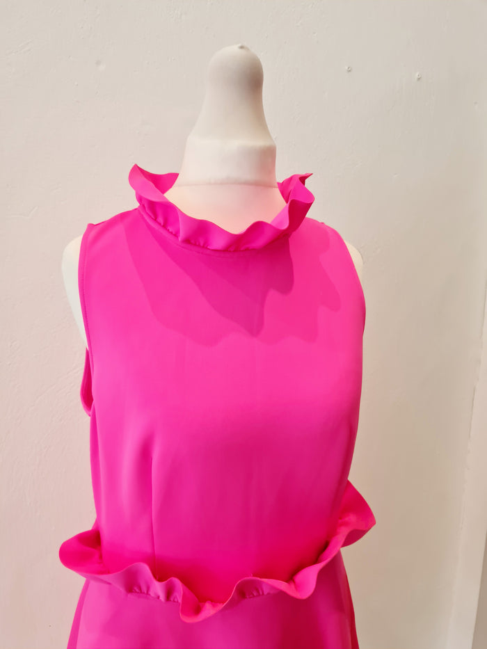 Ted Baker neon pink dress 3 New RRP £139