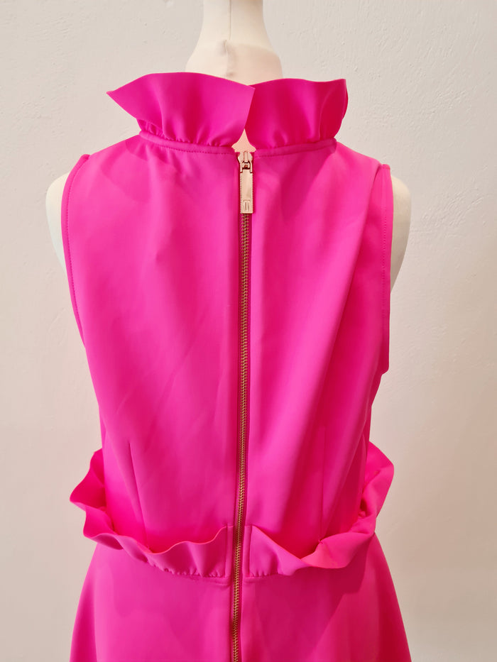 Ted Baker neon pink dress 3 New RRP £139