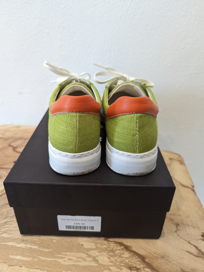 Terry De Havilland Green Trainers 4