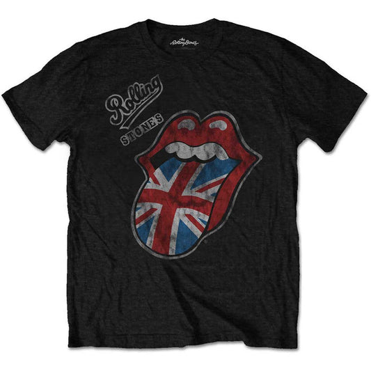 The Rolling Stones T-Shirt - UK Flag Rock Off