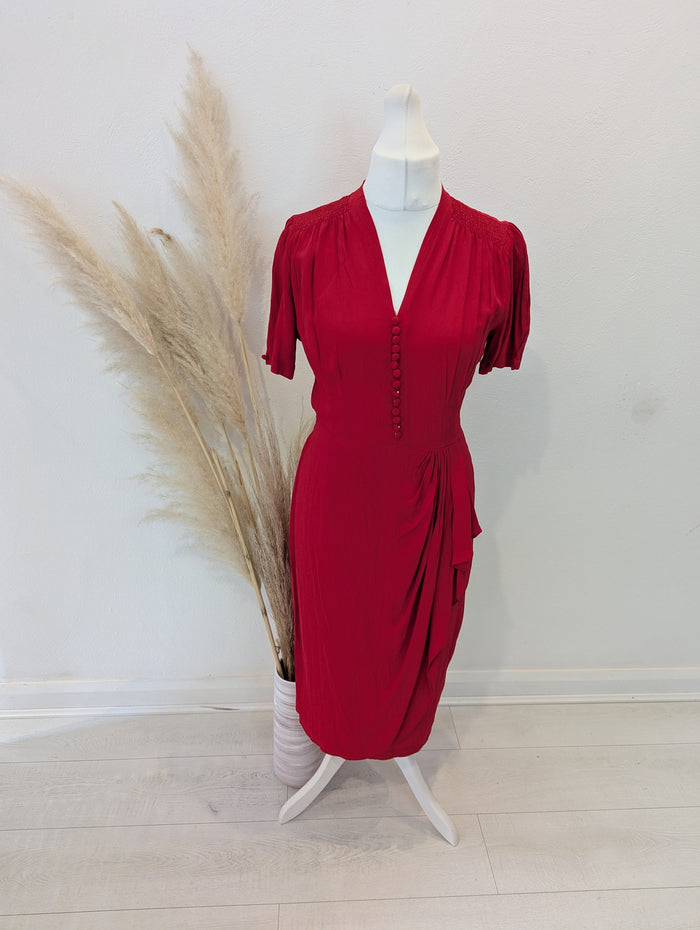 The Seamstress Of Bloomsbury red dress 12