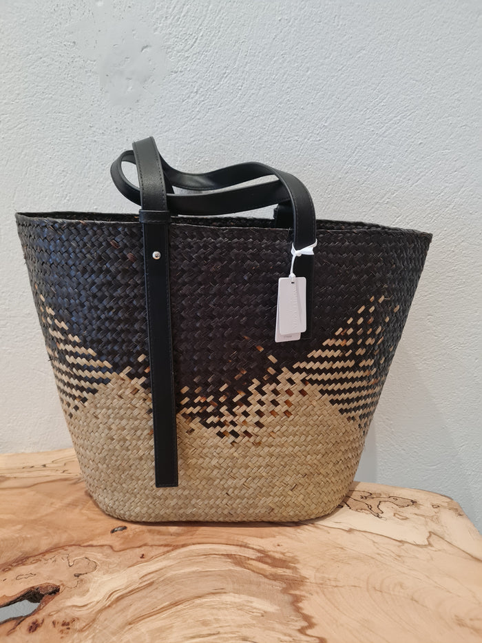 The White Company straw tote New