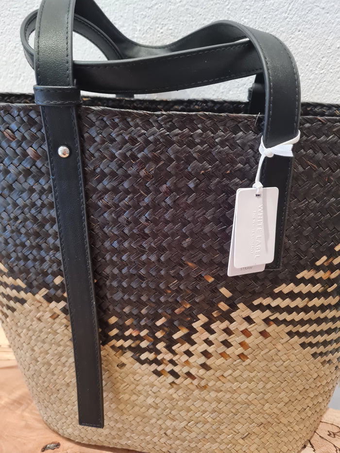 The White Company straw tote New