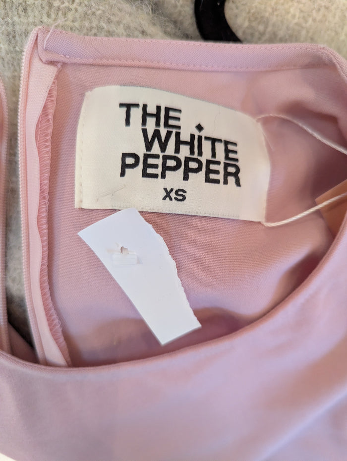 The White Pepper Pink Tie Sleeve Top XS