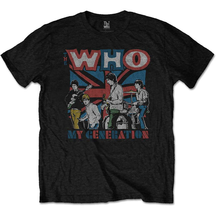 The Who T-Shirt - My Generation Sketch Rock Off