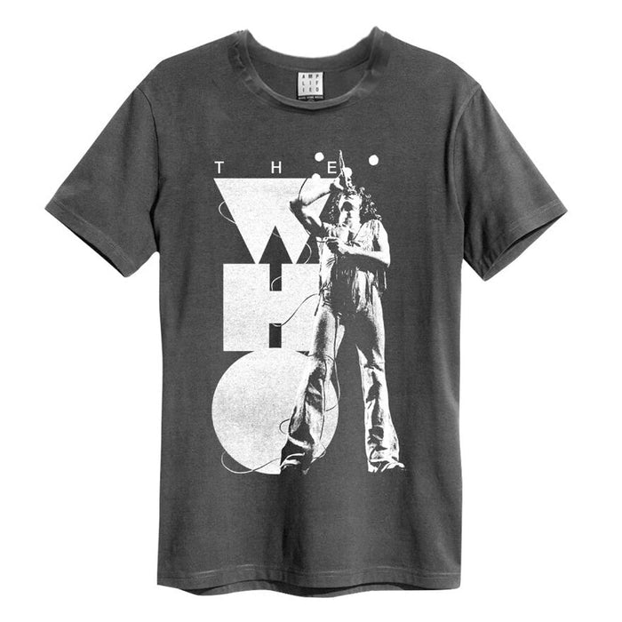The Who T-Shirt - roger singing Amplified