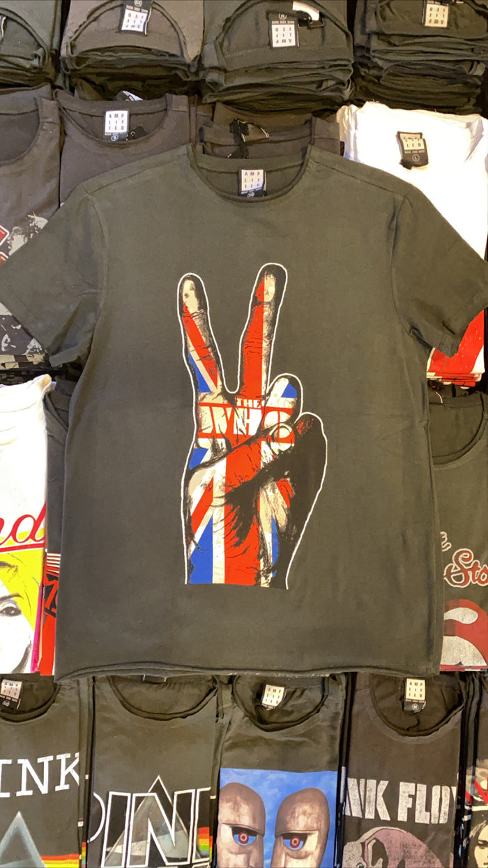 The Who Victory Amplified charcoal Men's T-shirt