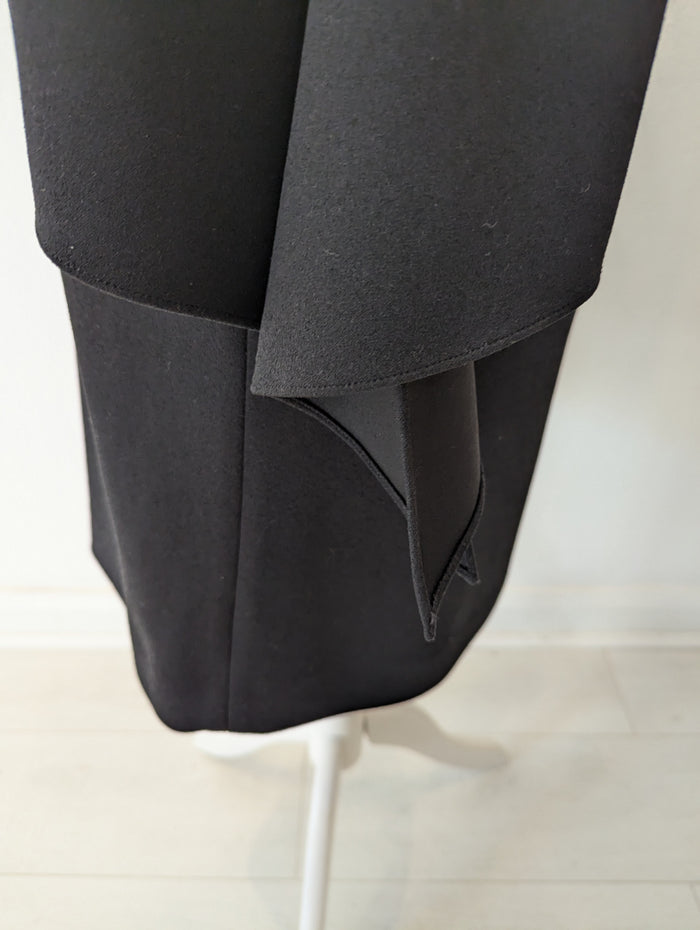 Tibi Black Off Shoulder Dress Size 10/12