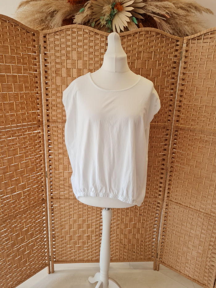 Tina Tee in white