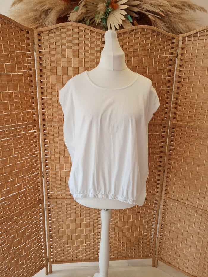 Tina Tee in white