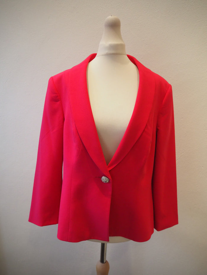 Together Cerise Trouser suit Size 14