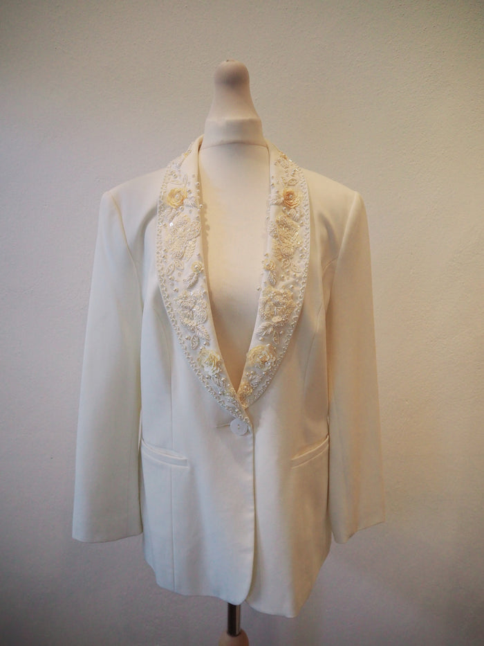 Together white Blazer Size 14