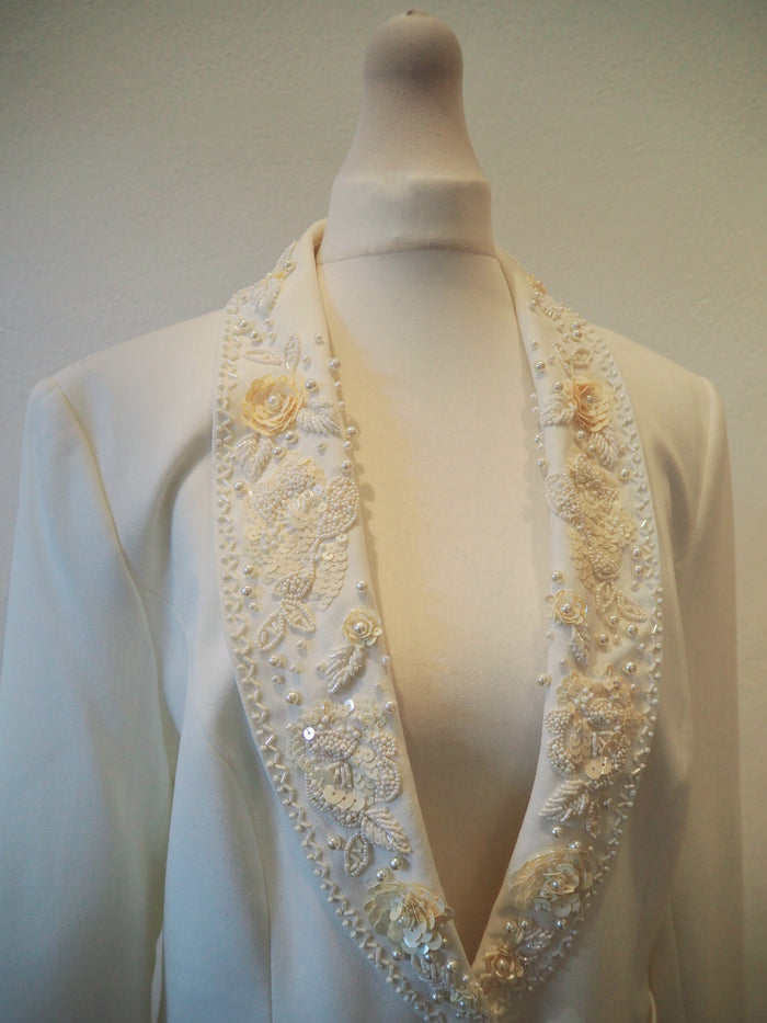 Together white Blazer Size 14