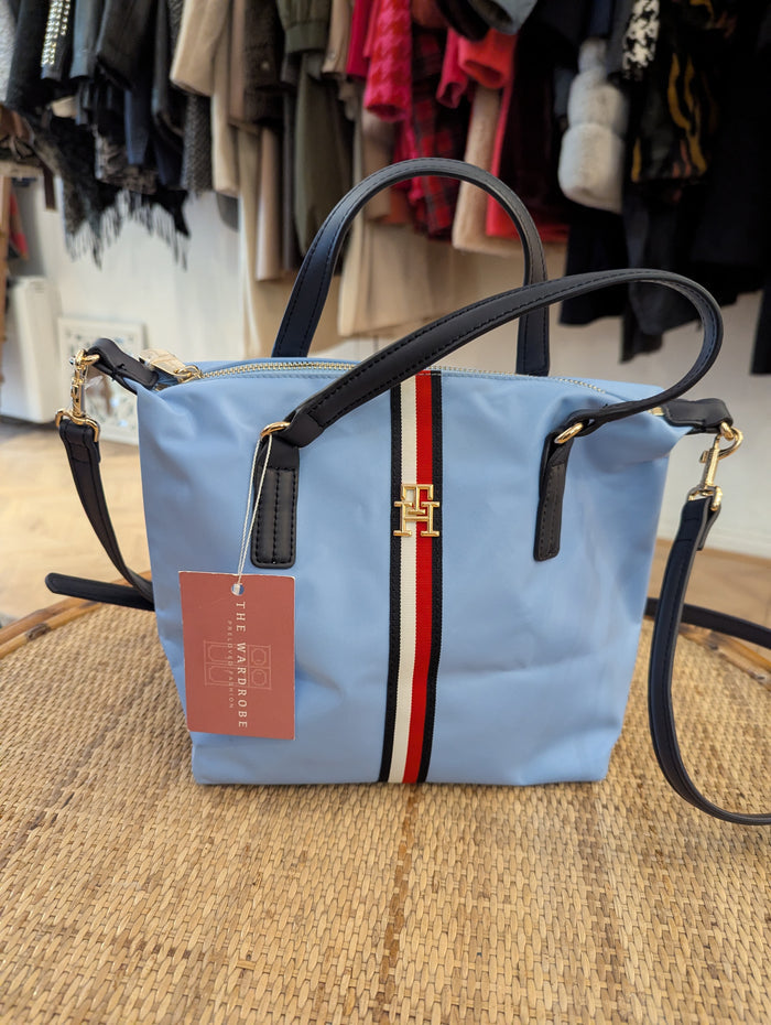 Tommy Hilfiger Blue Shell Crossbody