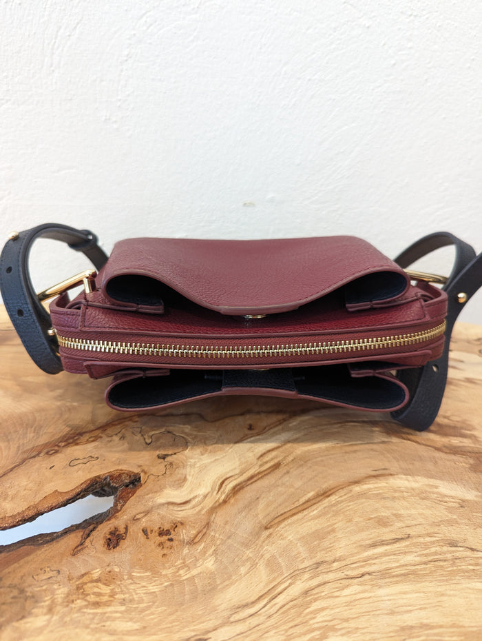 Tommy Hilfiger Maroon Crossbody Bag
