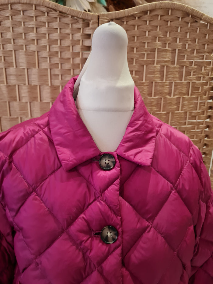 Tommy Hilfiger Pink Quilted Jacket M