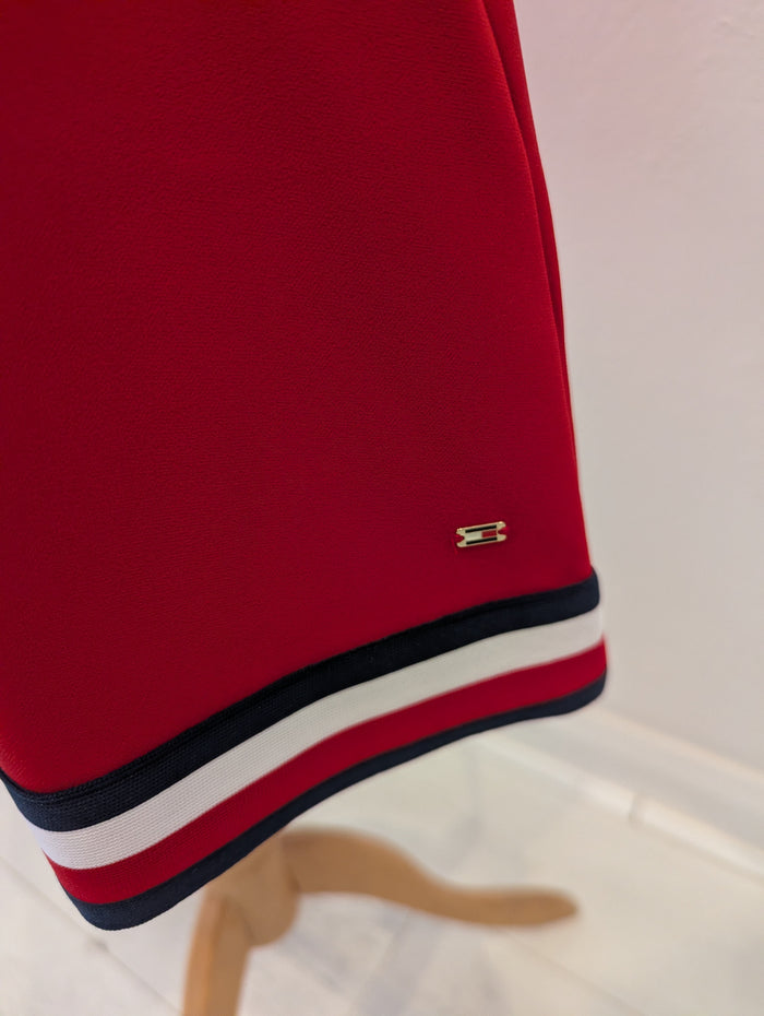 Tommy Hilfiger Red Shift Dress 8 NWT