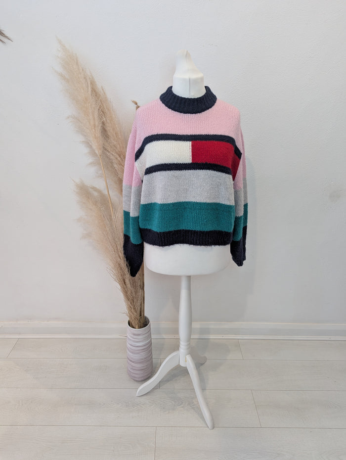 Tommy Jeans Stripe Jumper M