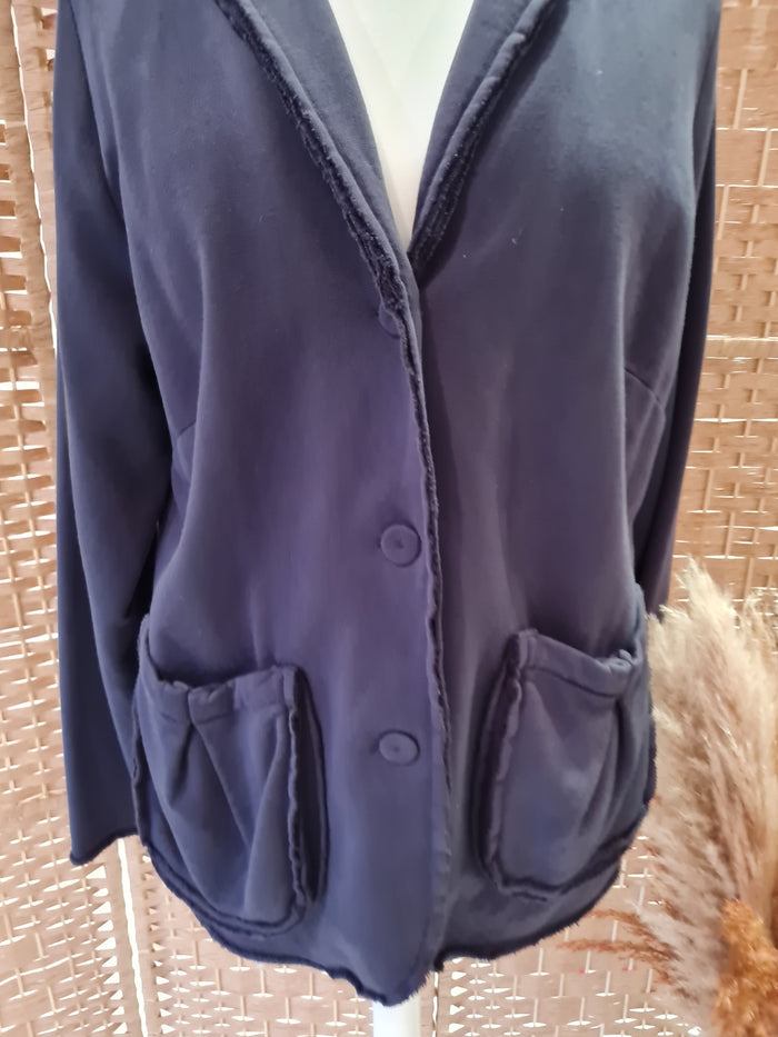 Tomo navy blazer M