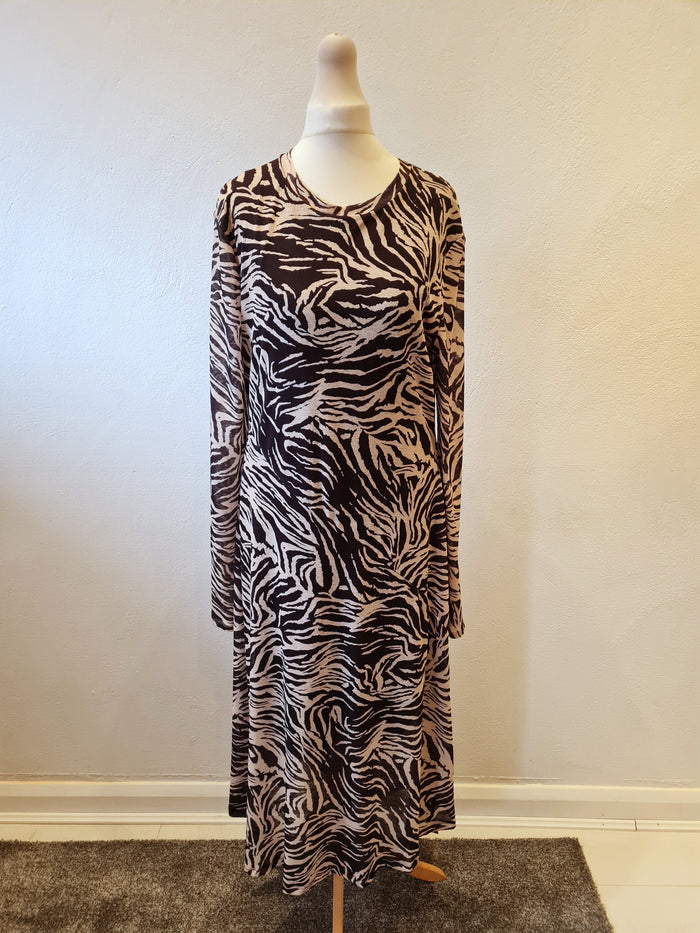 Topshop Animal Print Maxi Size 16