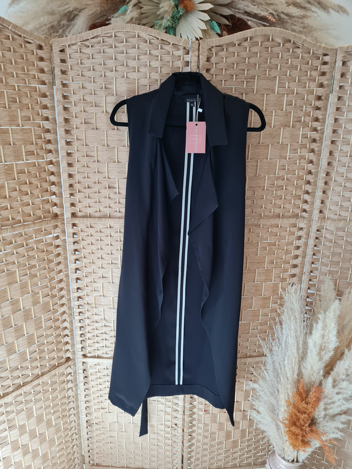 Topshop Black Gilet 10