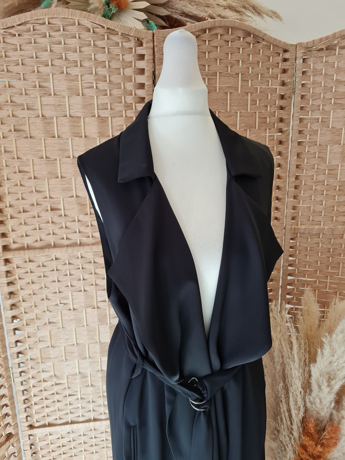 Topshop Black Gilet 10