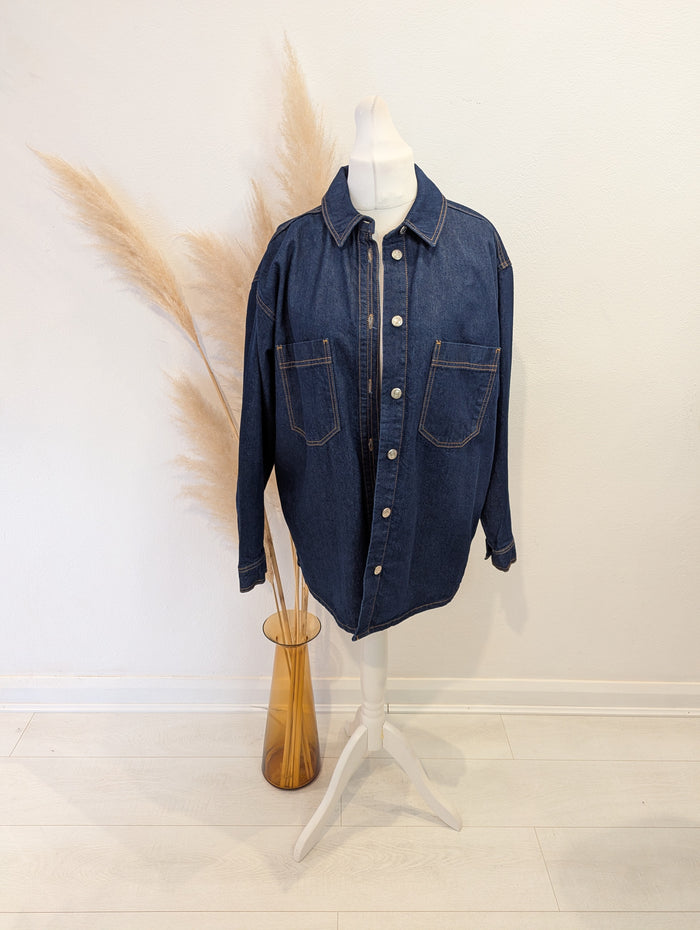 Topshop Denim Shacket 10