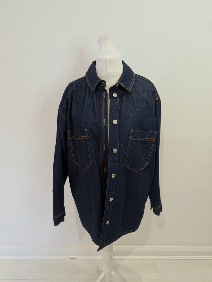 Topshop Denim Shacket 10