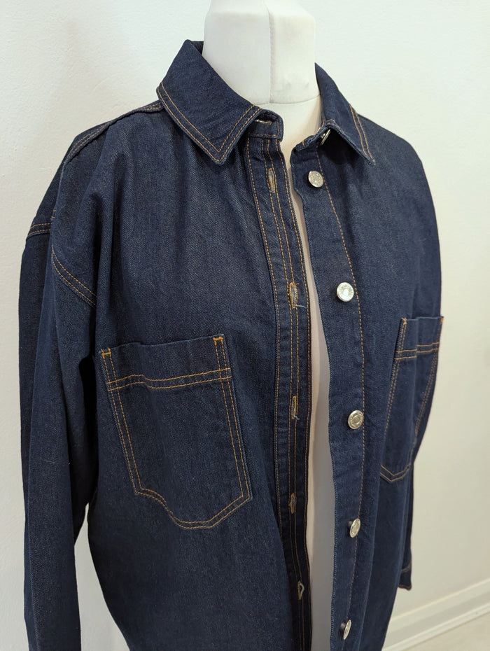 Topshop Denim Shacket 10