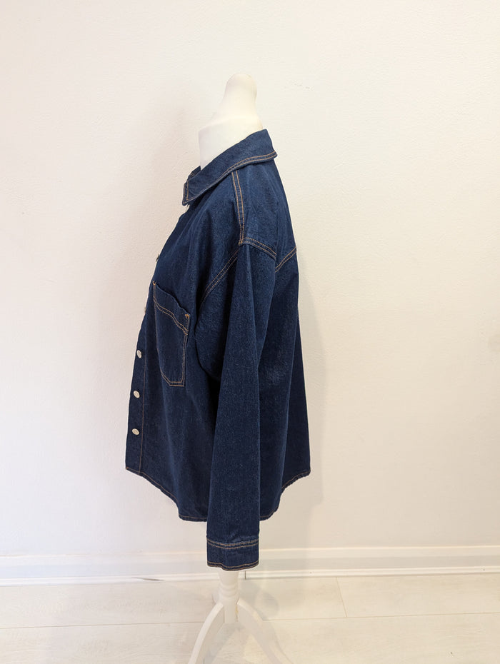 Topshop Denim Shacket 10